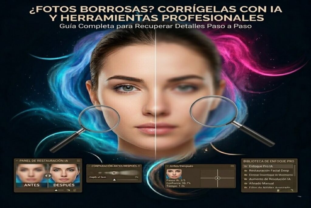 mejorar fotos borrosas con inteligencia artificial antes y después