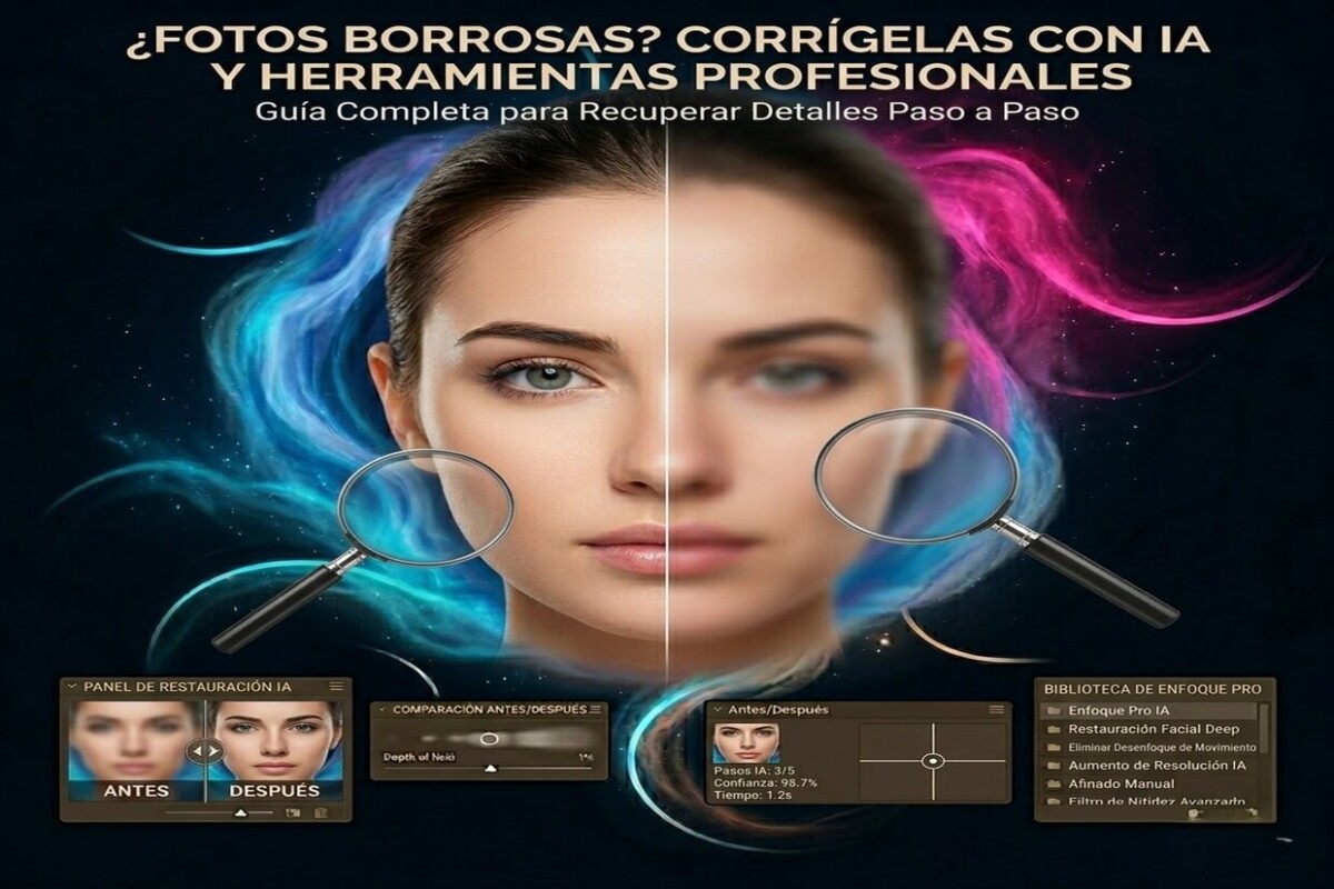 mejorar fotos borrosas con inteligencia artificial antes y después