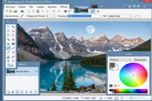 app Paint.NET para editar fotos fácil en PC