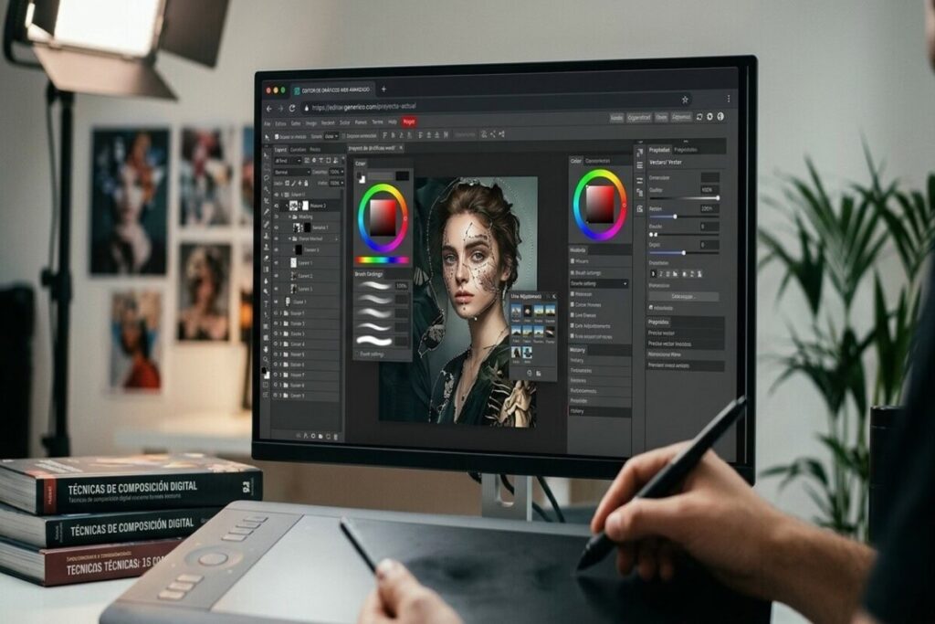 app Photopea editor de fotos online tipo Photoshop