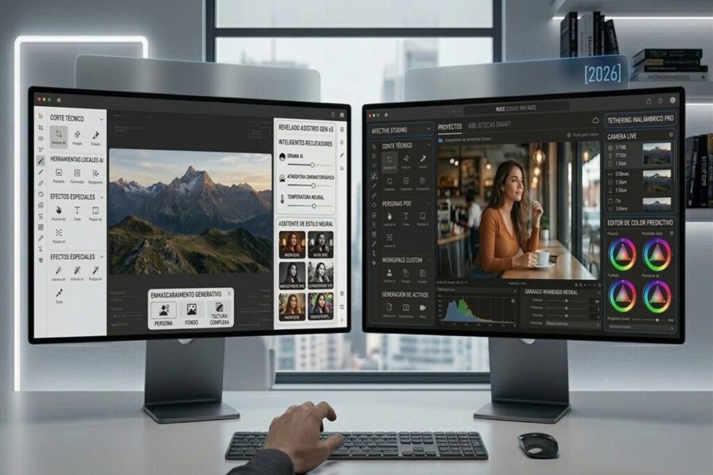 Snapseed vs Lightroom Mobile comparativa de apps de edición